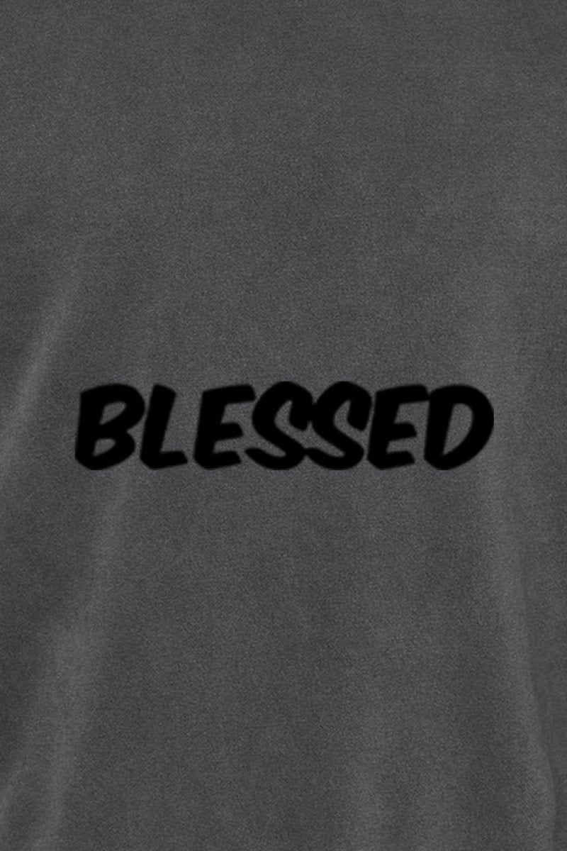 Blessed Unisex Pigment - Dyed Crewneck Sweatshirt - Shepherds Shelf
