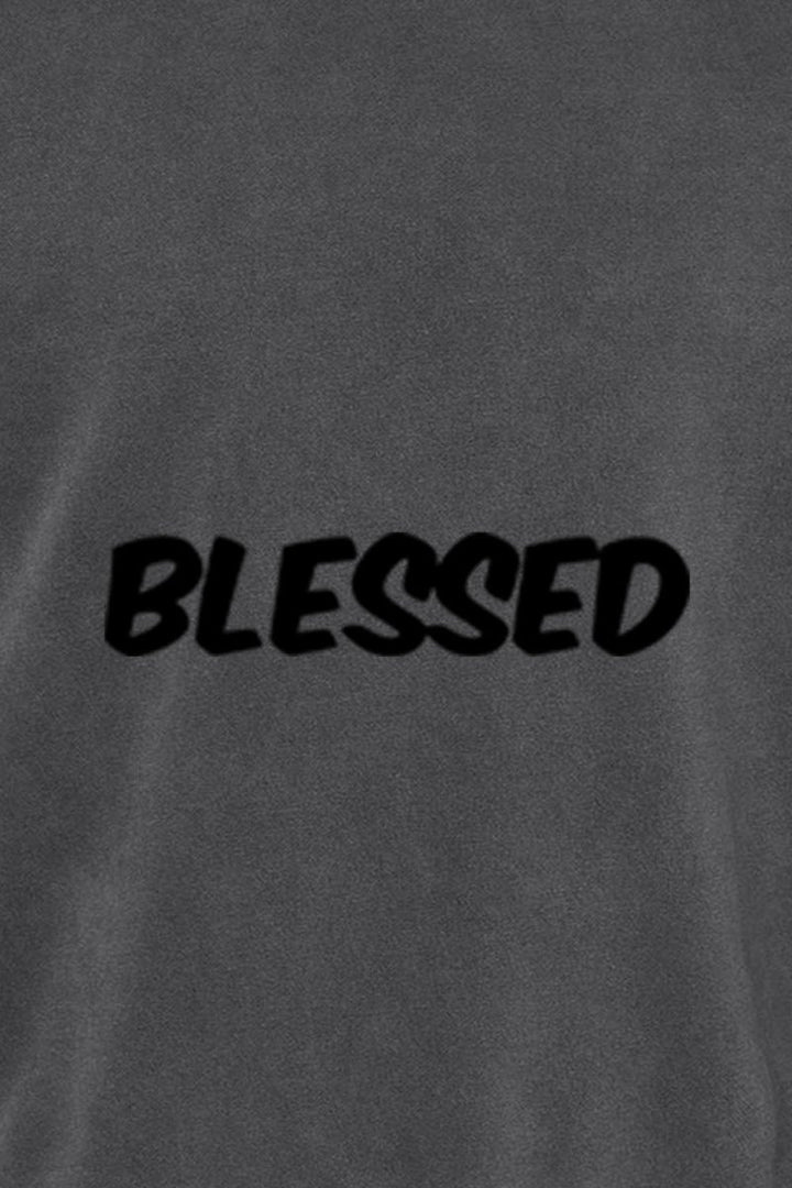 Blessed Unisex Pigment - Dyed Crewneck Sweatshirt - Shepherds Shelf
