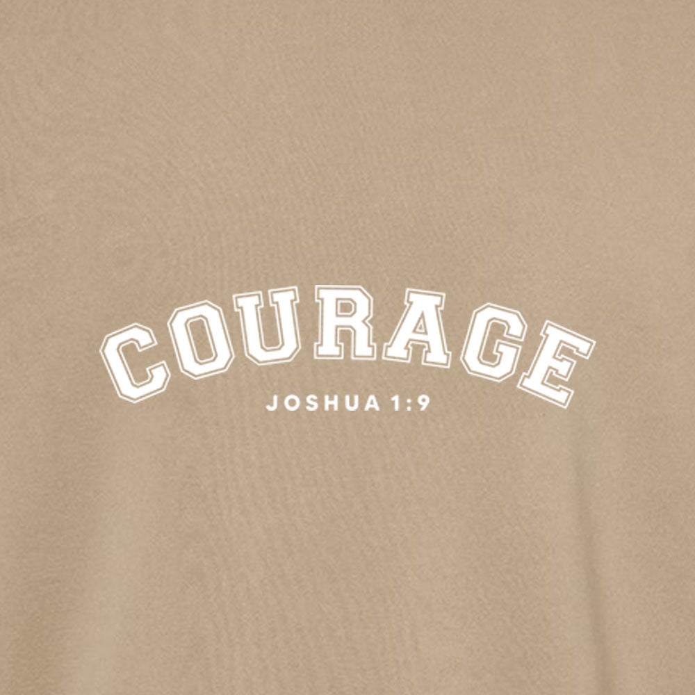 Courage Unisex Pigment - Dyed Crewneck Sweatshirt - Shepherds Shelf