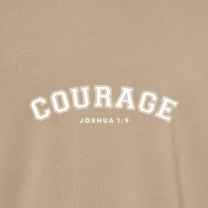Courage Unisex Pigment - Dyed Crewneck Sweatshirt - Shepherds Shelf