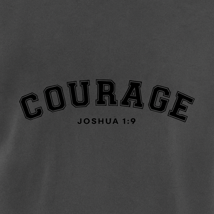 Courage Unisex Pigment - Dyed Crewneck Sweatshirt - Shepherds Shelf