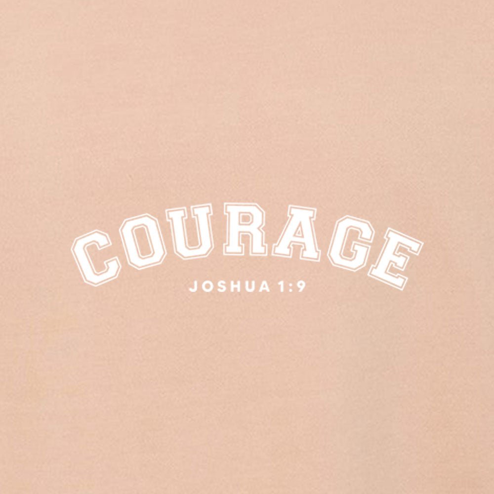 Courage Unisex Pigment - Dyed Crewneck Sweatshirt - Shepherds Shelf