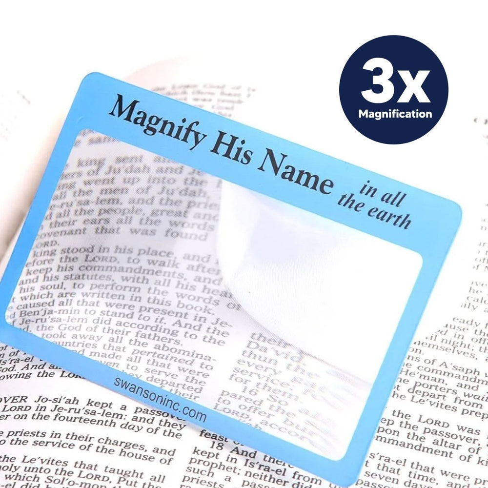 Credit Card Size Magnifier | Shepherds Shelf - Shepherds Shelf