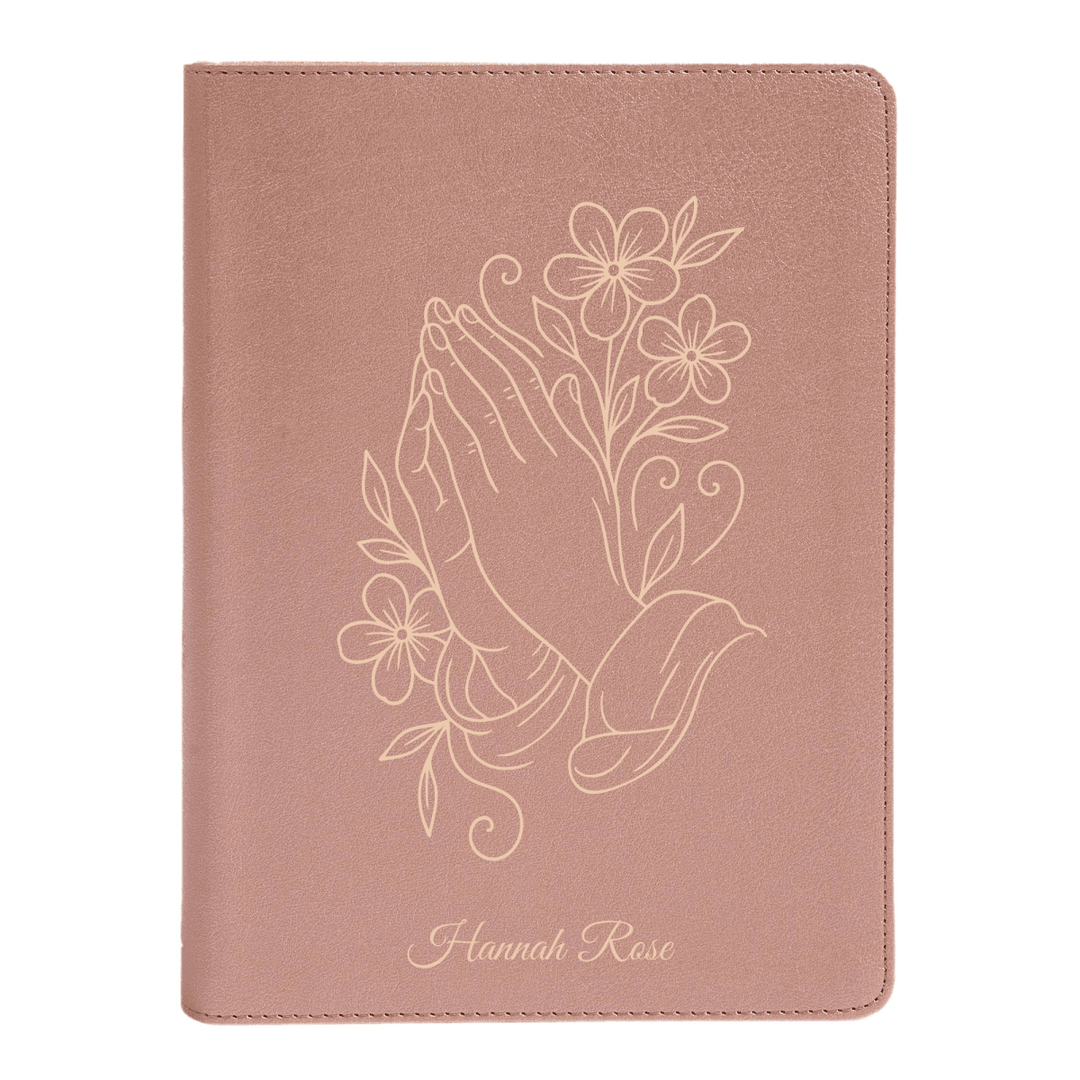 CSB She Reads Rose Gold Study Size Holy Bible Medium Print Size | Floral Collection 2 - Shepherds Shelf