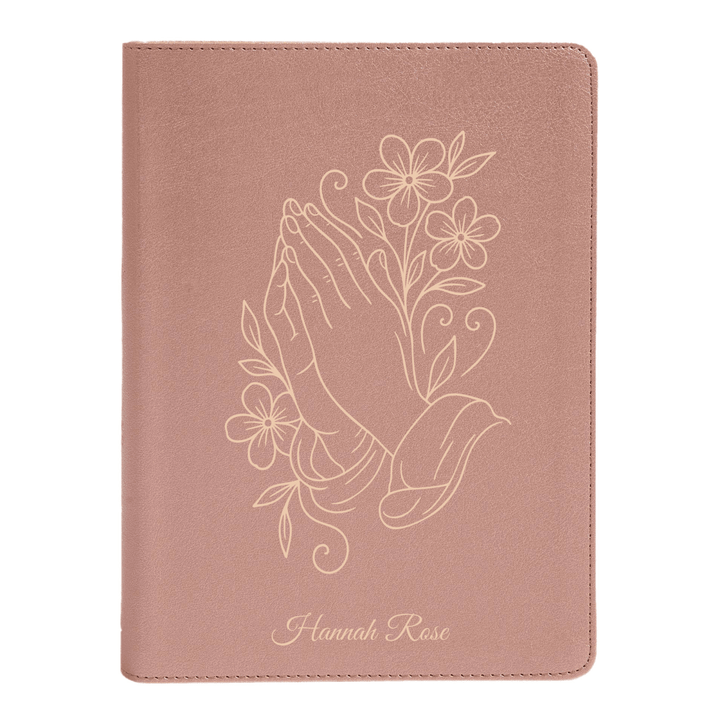CSB She Reads Rose Gold Study Size Holy Bible Medium Print Size | Floral Collection 2 - Shepherds Shelf
