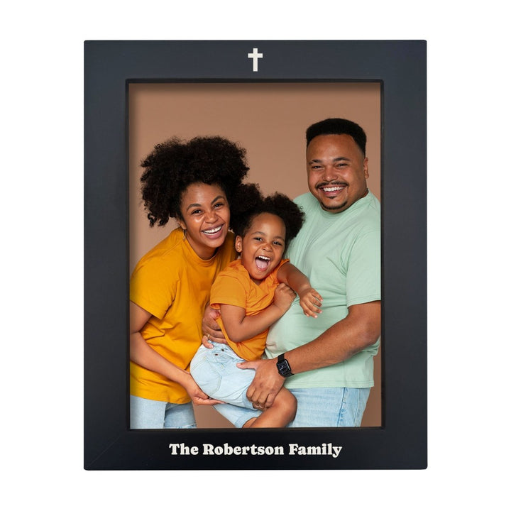 Custom Engraved Pine Wood Picture Frame – Personalized Tabletop Photo Display with Acrylic Glazing in White/Off - White | Black | Sizes: 3x5 & 5x7 - Shepherds Shelf