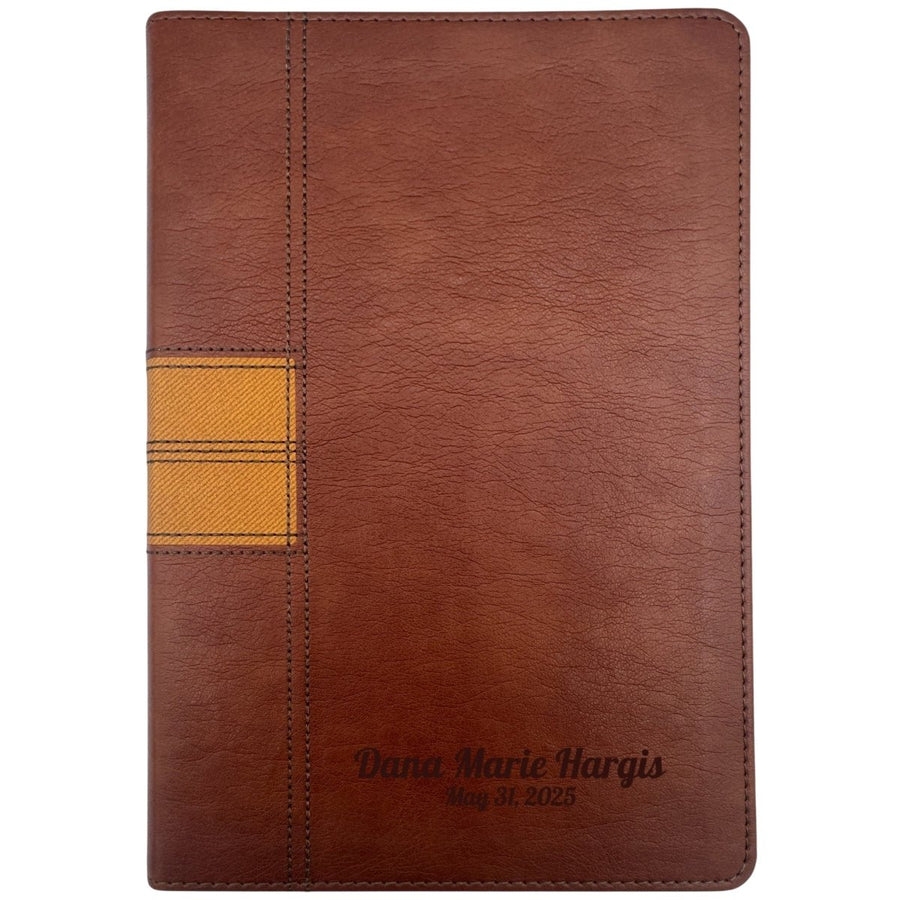Custom NIV Center Column Reference Holy Bible Red Letter Bible | Medium Print | Faux Leather - Shepherds Shelf