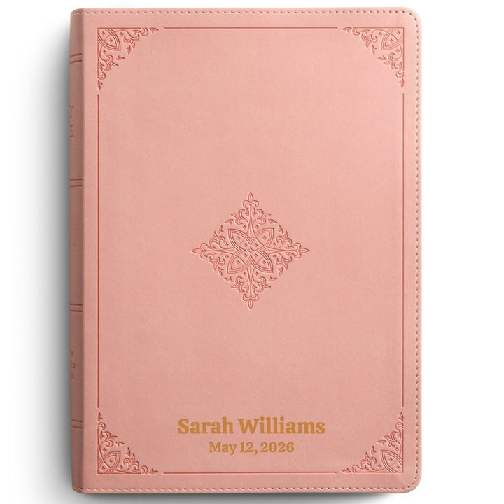 Custom Personalized Church Bible ESV Giant Print | Pink - Shepherds Shelf