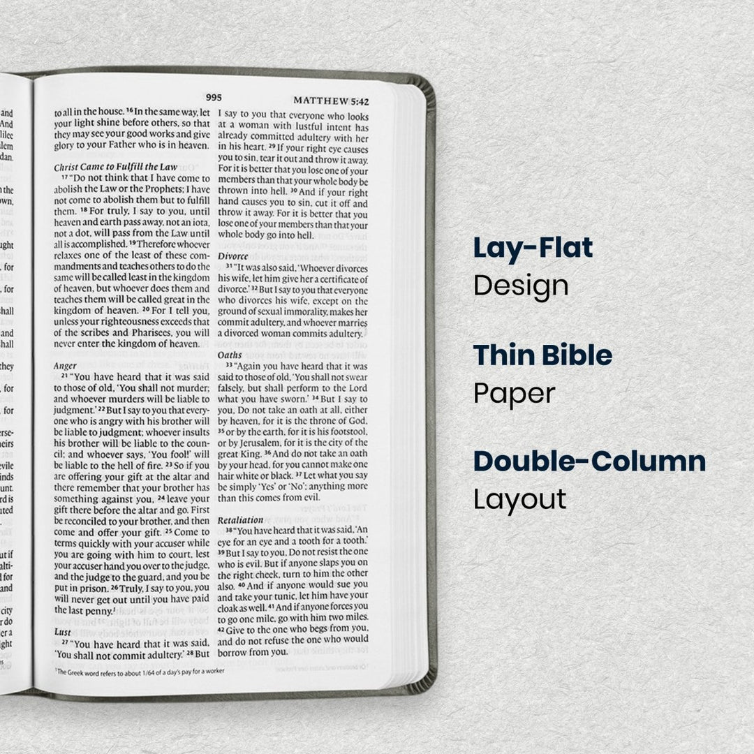 Custom Personalized Church Bible ESV Thinline Bible Large Print | Forest Green - Shepherds Shelf