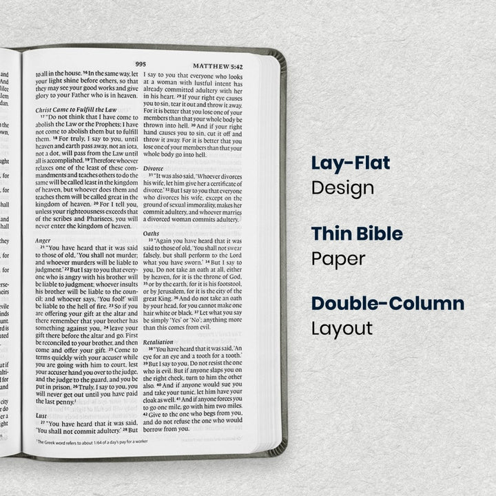 Custom Personalized Church Bible ESV Thinline Bible Large Print | Forest Green - Shepherds Shelf