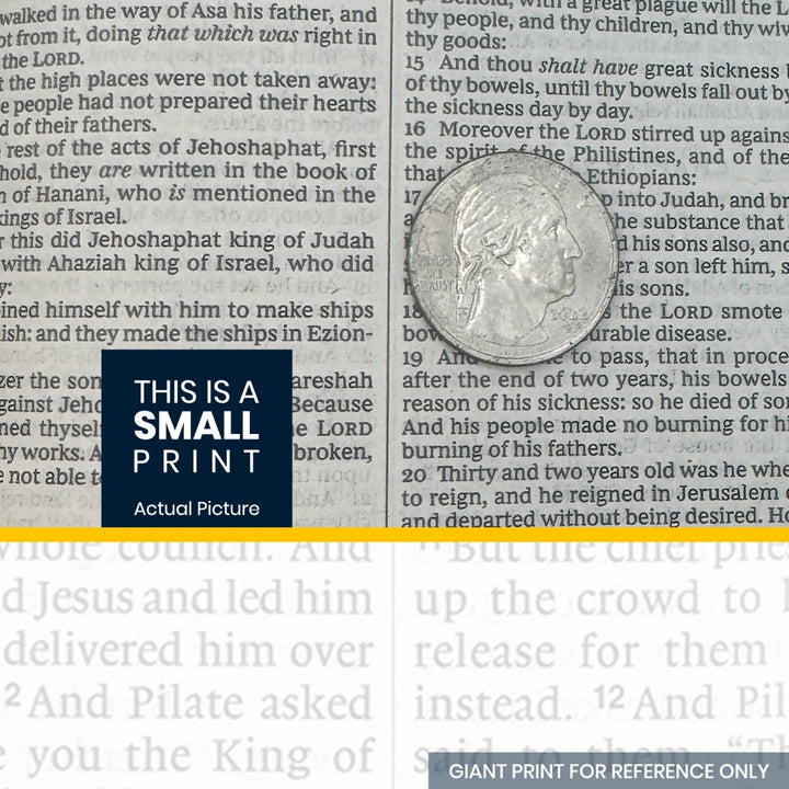 Custom Personalized Church Bible KJV Gift and Award Bible Small Print | White - Shepherds Shelf