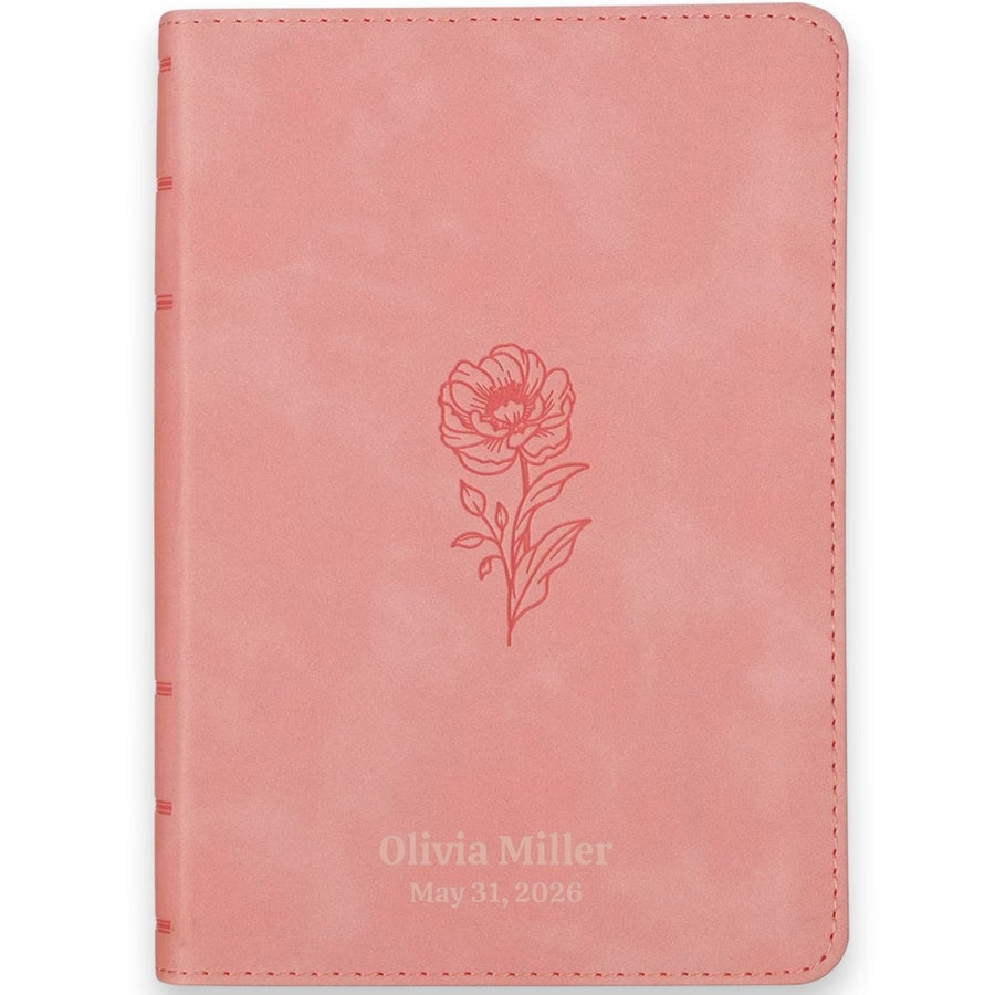Custom Personalized Church Bible KJV Medium Print | Pink - Shepherds Shelf