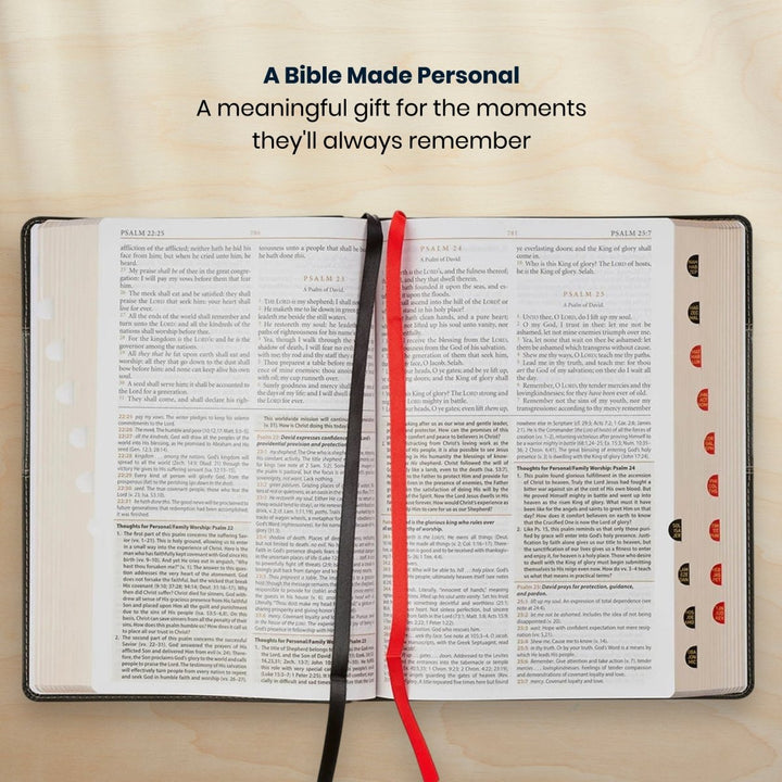 Custom Personalized Church Bible KJV Study Bible Large Print | Grey - Shepherds Shelf