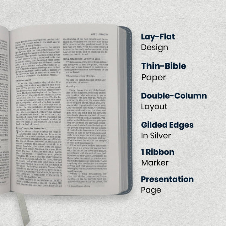 Custom Personalized Church Bible NIV Teen Bible Medium Print | Blue - Shepherds Shelf