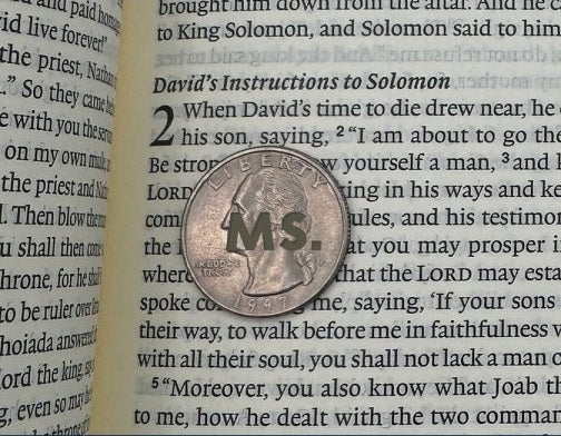 Print sample for this Bible