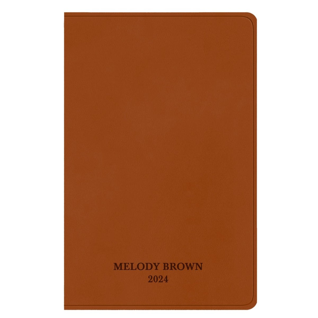 Custom Personalized ESV Large Print Bible | Light Brown Faux Leather | Shepherds Shelf - Shepherds Shelf
