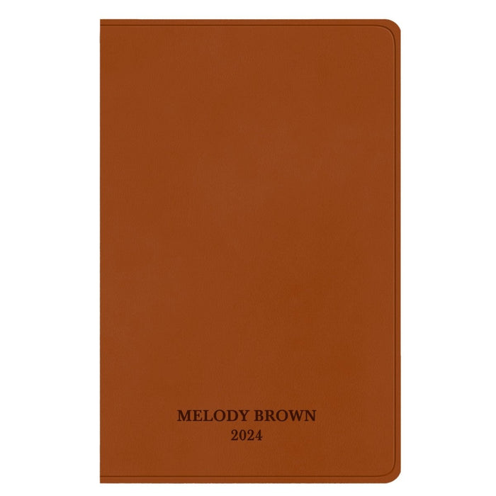 ESV Brown Standard Size Holy Bible Large Print