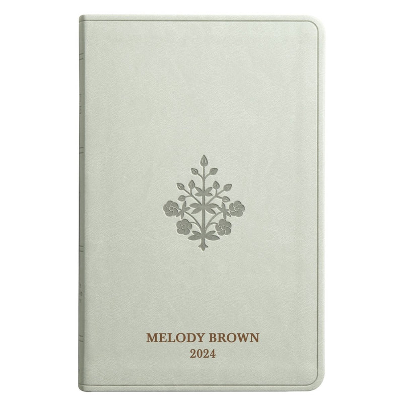 ESV Stone Gray Standard Size Holy Bible Large Print