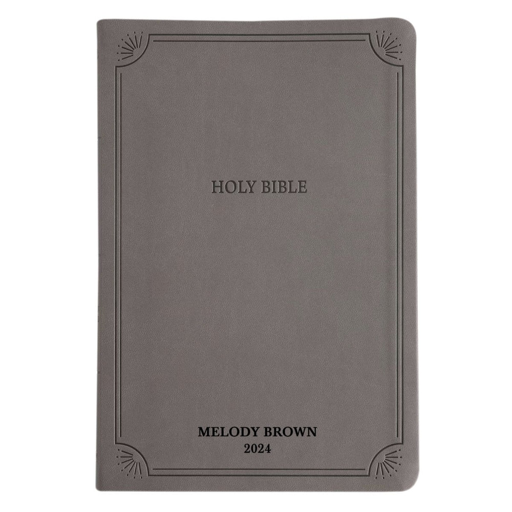 NASB Gray Standard Size 2020 Holy Bible Large Print