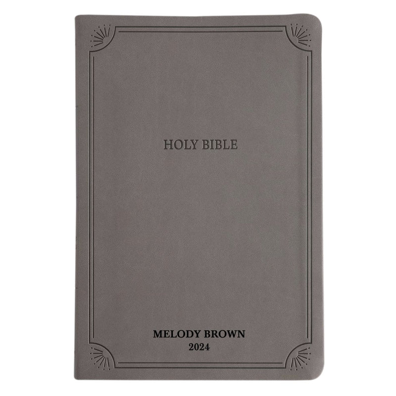 NASB Gray Standard Size 2020 Holy Bible Large Print