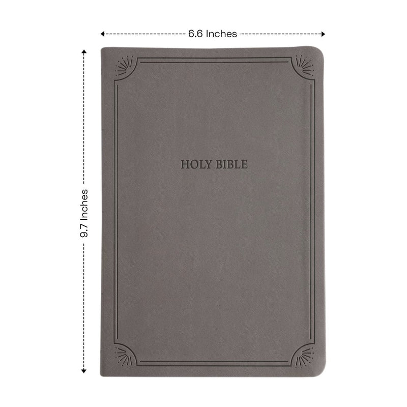 NASB Gray Standard Size 2020 Holy Bible Large Print