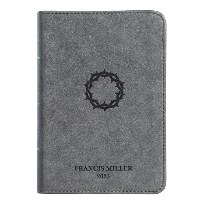 CSB Gray Compact Size Holy Bible Small Print