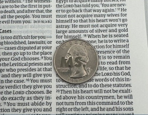 Print sample for this Bible
