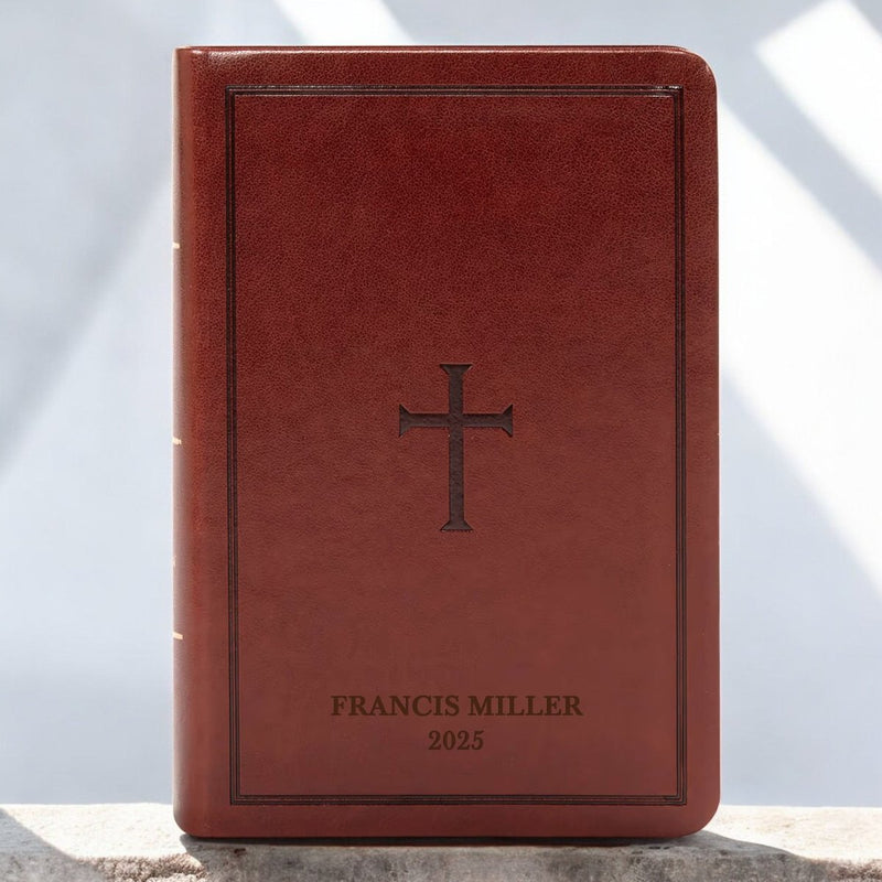 KJV Brown Compact Size Holy Bible Small Print