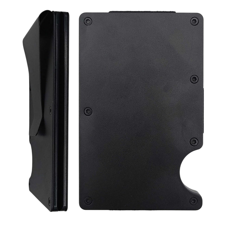Custom Thin Metal Wallet Proverbs with 13:22 | Children's Inheritance | Black - Shepherds Shelf