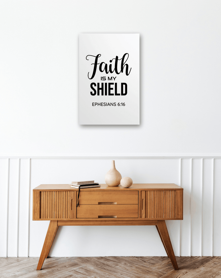 EPHESIANS 6:16 Canvas 12" x 8" - Shepherds Shelf