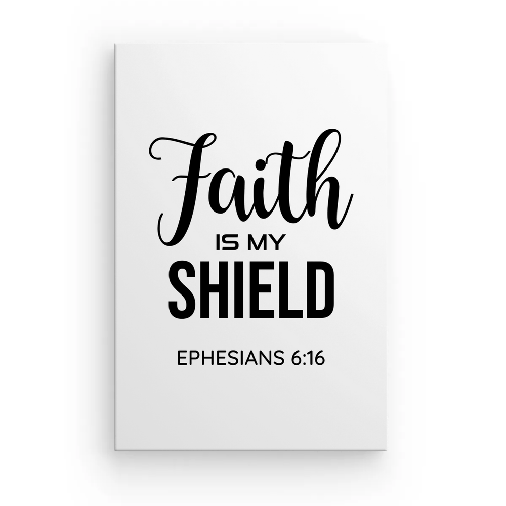 EPHESIANS 6:16 Canvas 12" x 8" - Shepherds Shelf