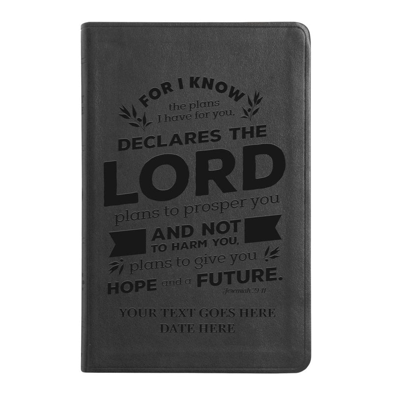 ESV Black Standard Size Thinline Holy Bible Large Print | Bible Verse Collection 1