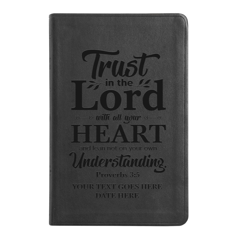ESV Black Standard Size Thinline Holy Bible Large Print | Bible Verse Collection 2