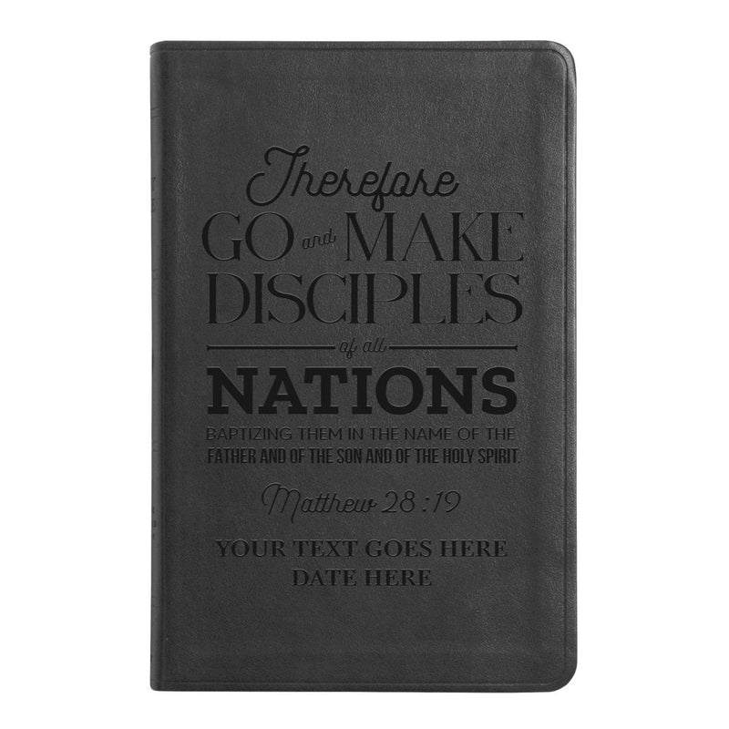ESV Black Standard Size Thinline Holy Bible Large Print | Bible Verse Collection 3