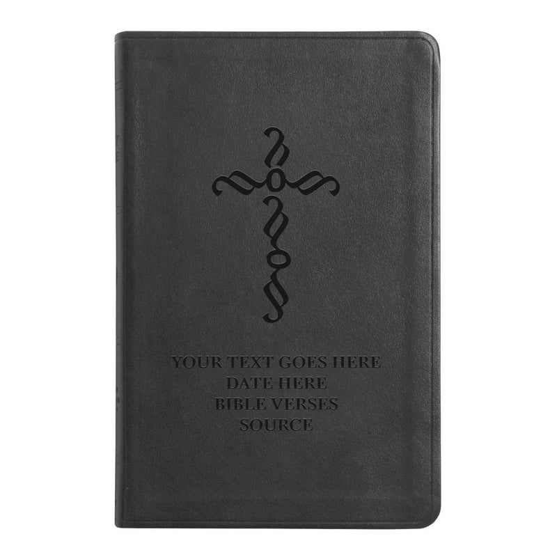 ESV Black Standard Size Thinline Holy Bible Large Print | Blessed Collection