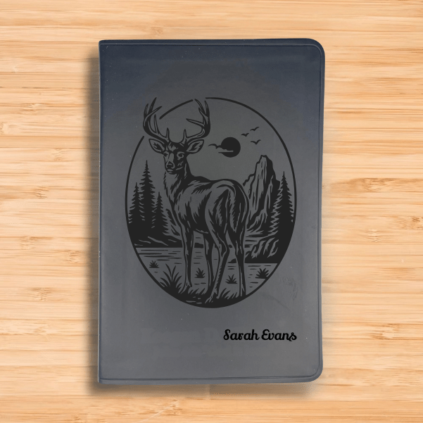 ESV Black Standard Size Thinline Holy Bible Large Print | Buck - Shepherds Shelf