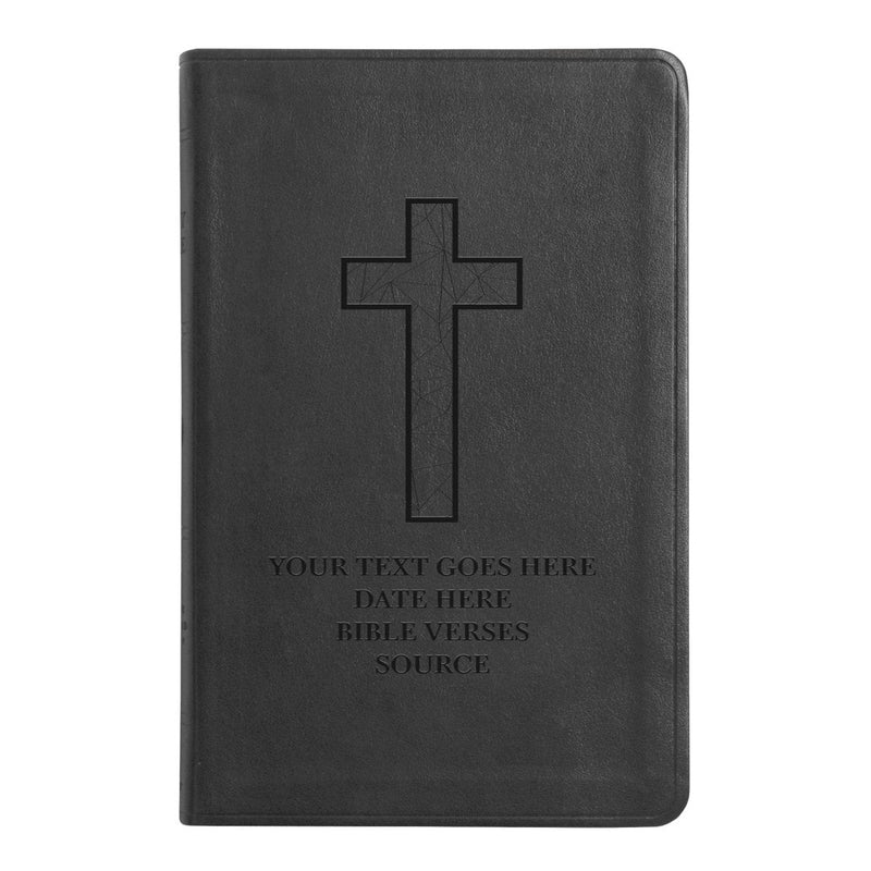 ESV Black Standard Size Thinline Holy Bible Large Print | Christian Collection