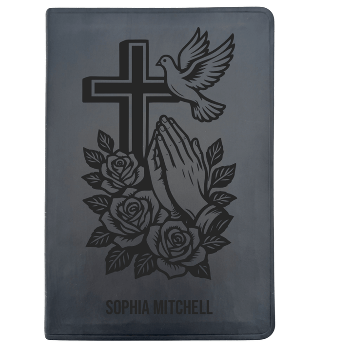ESV Black Standard Size Thinline Holy Bible Large Print | For The Cross Collection 1 - Shepherds Shelf