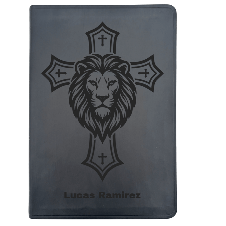 ESV Black Standard Size Thinline Holy Bible Large Print | For The Cross Collection 1 - Shepherds Shelf
