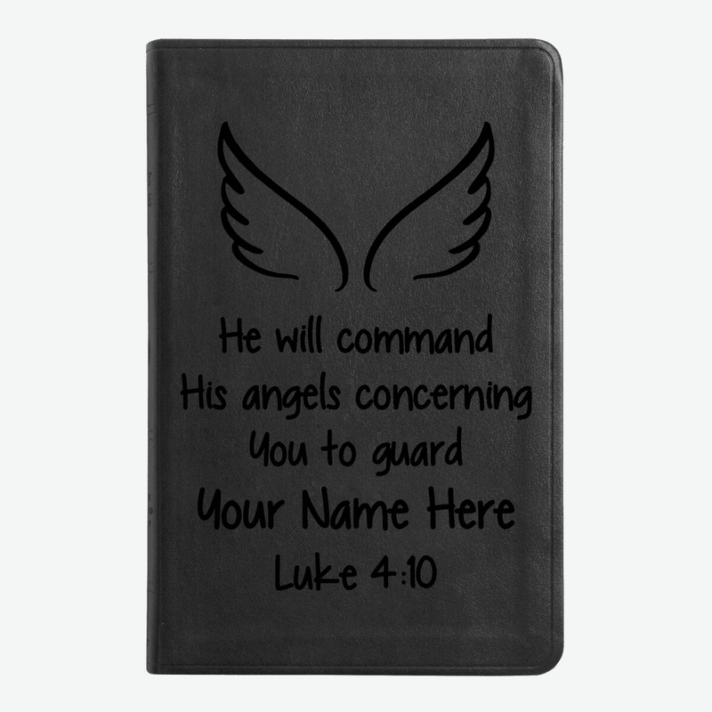 ESV Black Standard Size Thinline Holy Bible Large Print | Live-in-scripture Collection 1