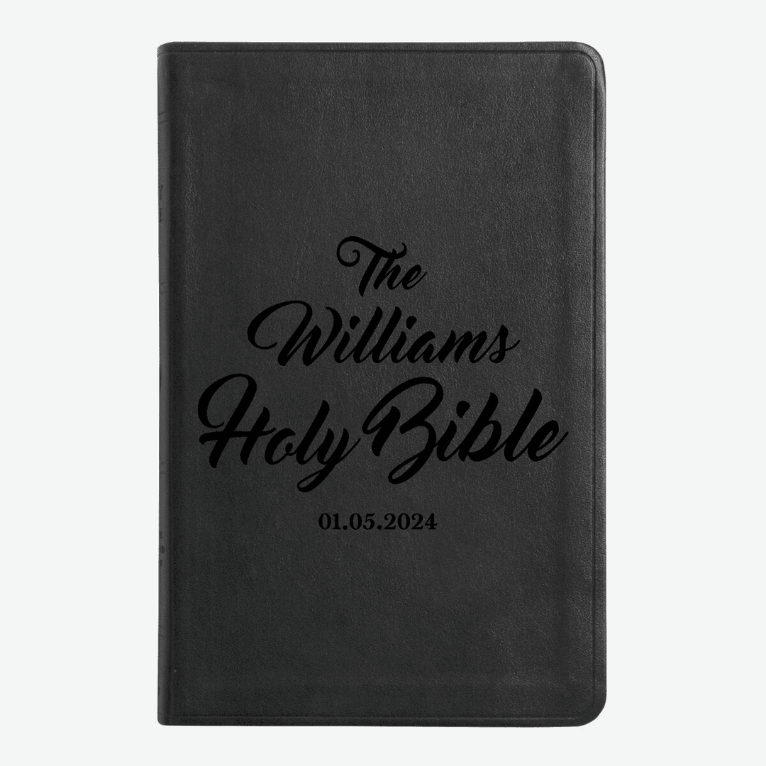 ESV Black Standard Size Thinline Holy Bible Large Print | Live - in - scripture Collection 2 - Shepherds Shelf