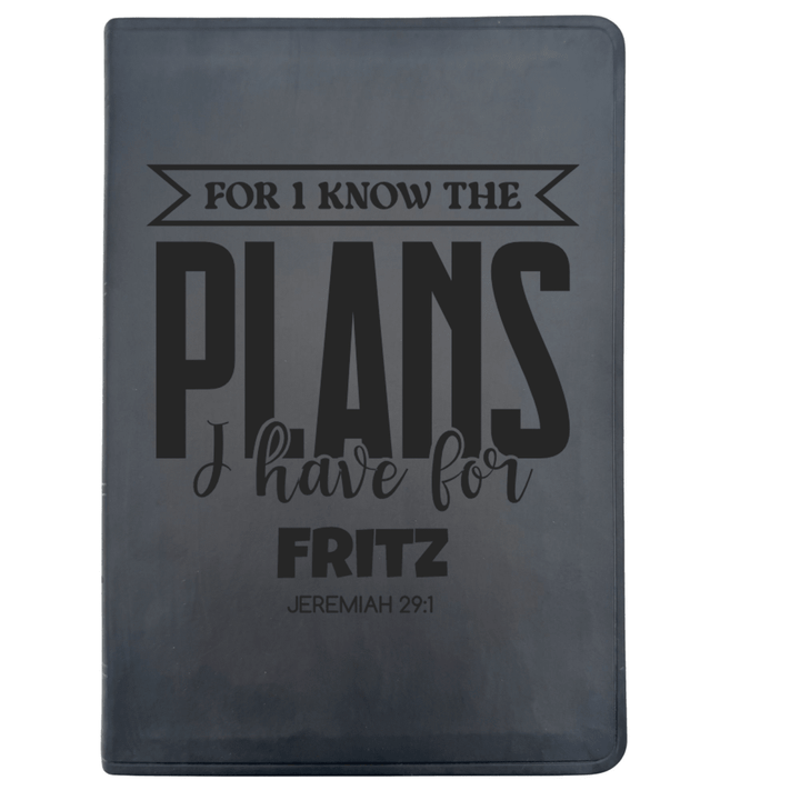 ESV Black Standard Size Thinline Holy Bible Large Print | Live - in - scripture Within Jeremiah 29:11 - Shepherds Shelf