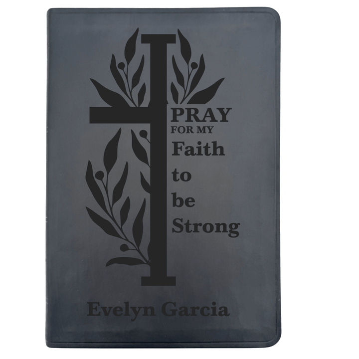 ESV Black Standard Size Thinline Holy Bible Large Print | Reeds Cross - Shepherds Shelf