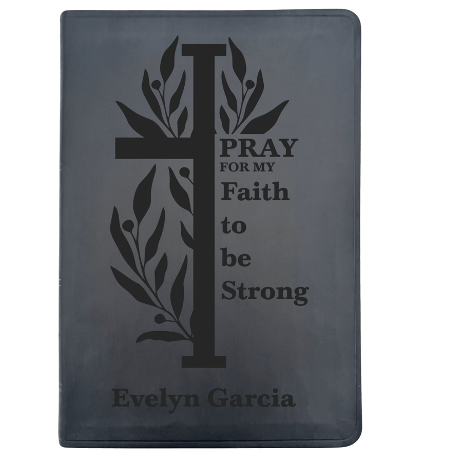 ESV Black Standard Size Thinline Holy Bible Large Print | Reeds Cross - Shepherds Shelf