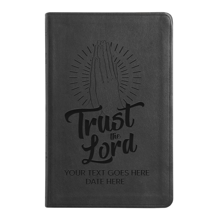 ESV Black Standard Size Thinline Holy Bible Large Print | Scripture Art - Shepherds Shelf