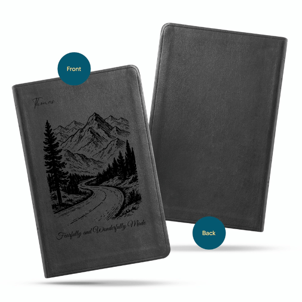 ESV Black Standard Size Thinline Holy Bible Large Print | The Highway of Holiness - Shepherds Shelf