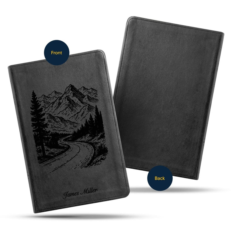 ESV Black Standard Size Thinline Holy Bible Large Print | The Highway of Holiness