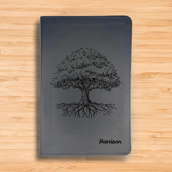 ESV Black Standard Size Thinline Holy Bible Large Print | Tree of Life - Shepherds Shelf
