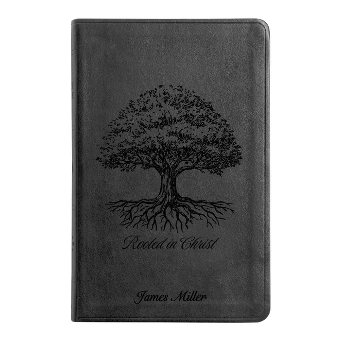 ESV Black Standard Size Thinline Holy Bible Large Print | Tree of Life