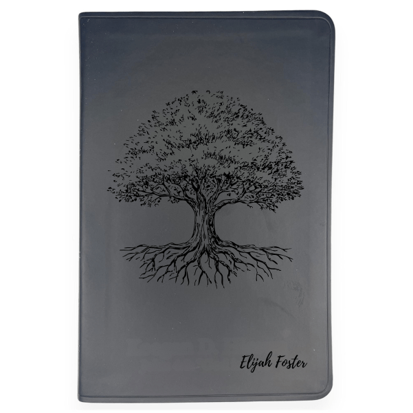 ESV Black Standard Size Thinline Holy Bible Large Print | Tree of Life - Shepherds Shelf